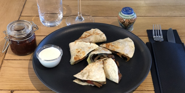 Quesadilla del dia veggie - Sexy Tacos | Mexican Food Delivery in Monaco, Cap-d'Ail & Beausoleil